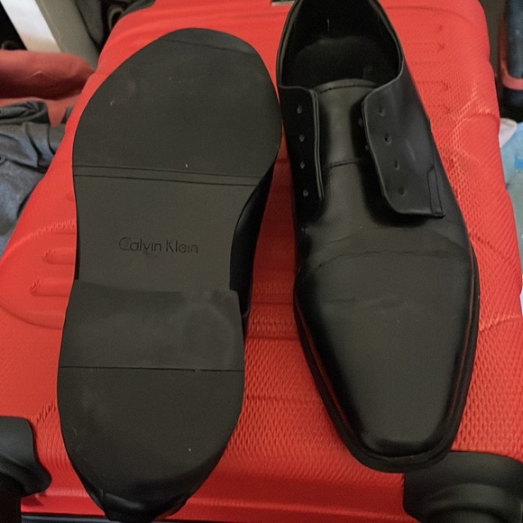 Calvin Klein dress shoes size 10 1/2 fancy attention grabbers - Picture 3 of 7